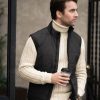 Hudson ï¿½ horizontal quilted gilet