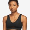 Womenï¿½s Nike Dri-FIT indy plunge cutout bra