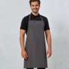 Waterproof bib apron