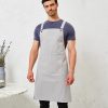 Cross back barista bib apron