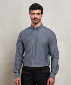 Menï¿½s Chambray shirt, organic and Fairtrade certified