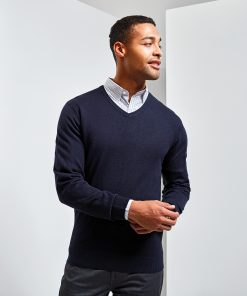 Essential acrylic v-neck sweater
