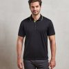 Contrast Coolcheckerï¿½ polo