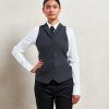 Womens herringbone waistcoat