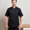 Short sleeve chefï¿½s jacket