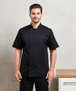 Short sleeve chefï¿½s jacket