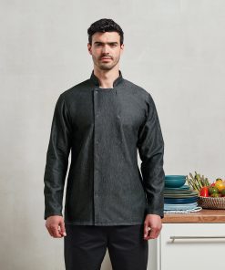 Denim chefs jacket