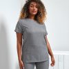 Viola linen look cut neck beauty tunic