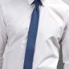 Slim knitted tie