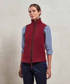 Womenï¿½s artisan fleece gilet