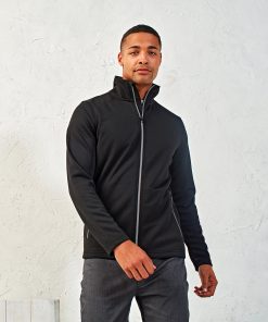 Mens spun dyed sustainable zip-through sweatshirt