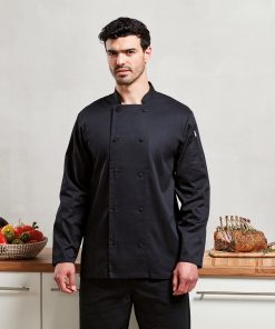 Chefs Coolcheckerï¿½ long sleeve jacket