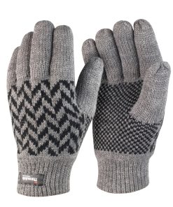 Pattern Thinsulateï¿½ glove