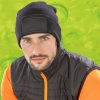 Recycled double knit printers beanie