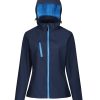 Womens venturer 3-layer hooded softshell jacket