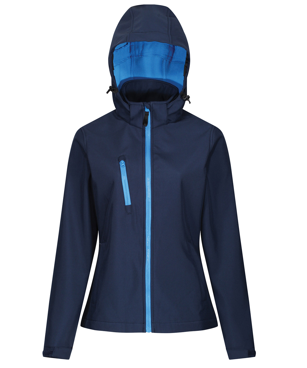 Womens venturer 3-layer hooded softshell jacket