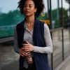 Womens microfleece bodywarmer