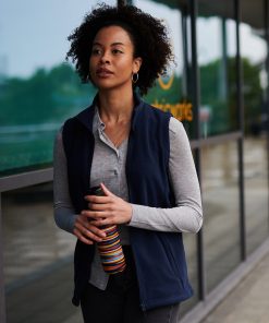 Womens microfleece bodywarmer