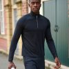 Core stretch half-zip mid-layer