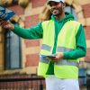 Pro hi-vis two-band easy print vest