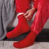The Ribbon luxury Eskimo-style fleece socks