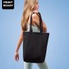 Recycled premium canvas ï¿½flat baseï¿½ shopper