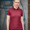 Womens pro polyester polo