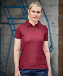Womens pro polyester polo