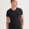Mens feel good stretch v-neck t-shirt