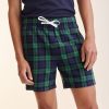 Tartan lounge shorts