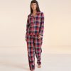 Womens tartan lounge Set