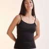 Womens feel-good stretch spaghetti vest