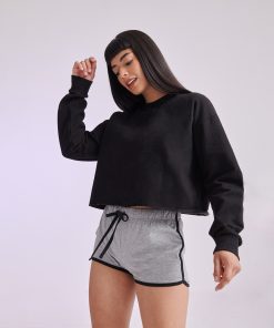 Womens cropped slounge sweat