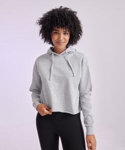 Womens cropped slounge hoodie
