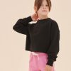 Kids cropped slounge sweat