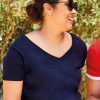 Womens valueweight v-neck T