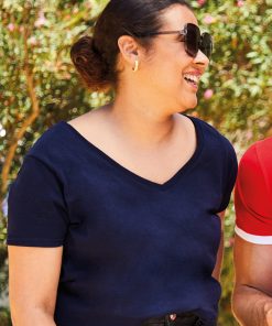 Womens valueweight v-neck T