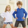 Kids long sleeve 65/35 polo