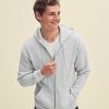 Premium 70/30 hooded sweatshirt jacket