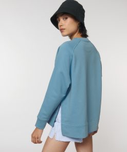 Stella Wilder womens oversized crew neck sweatshirt (STSW872)