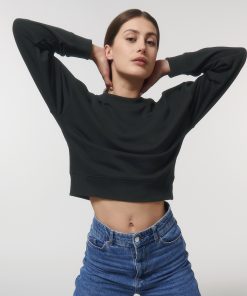 Stella Cropster terry womens cropped crew neck sweatshirt (STSW873)