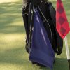 Printable border golf towel