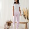 Womens long pant pyjama set (in a bag)