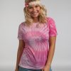 Womens sublimated spider T