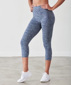 Womens seamless cropped leggings