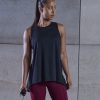 Womens open back vest