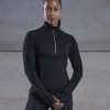 Womens long-sleeved ï¿½ zip top
