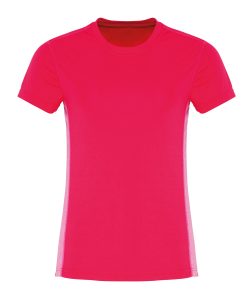 Womens TriDriï¿½ contrast panel performance t-shirt