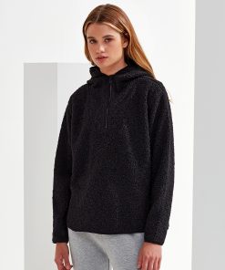 Womens TriDriï¿½ sherpa ï¿½-zip hoodie