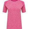 Womens TriDriï¿½ seamless 3D fit multi-sport performance short sleeve top